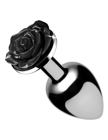 Plug Bijou avec Rose noire...