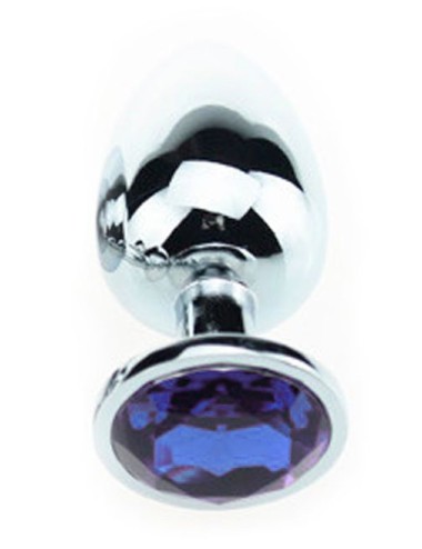 Plug bijou Bleu 8 x 4 cm