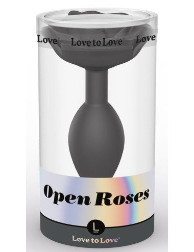 Plug anal bijou Open Roses...