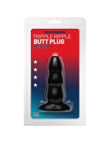 Butt Plug Triple 11 x 4.5...