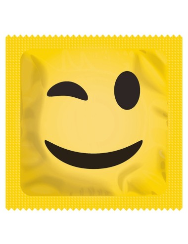 Préservatifs perlés Emoji x100