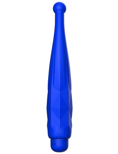Mini vibro Lyra 15cm Bleu