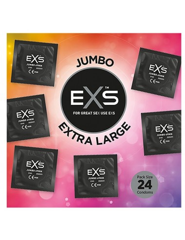 Préservatifs XXL Jumbo x24