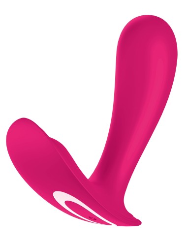 Hitsens 4 Gode Ventouse Rose "Thermo Réactive"