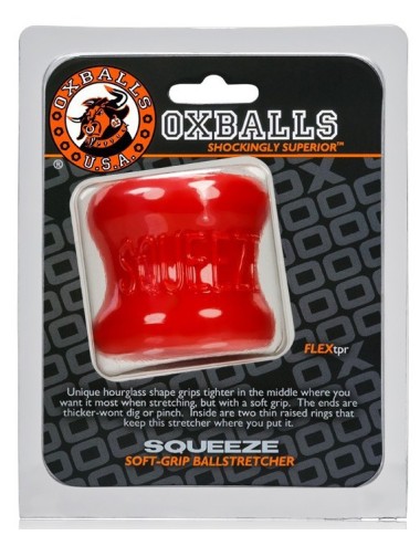 Ballstretcher Squeeze Rouge