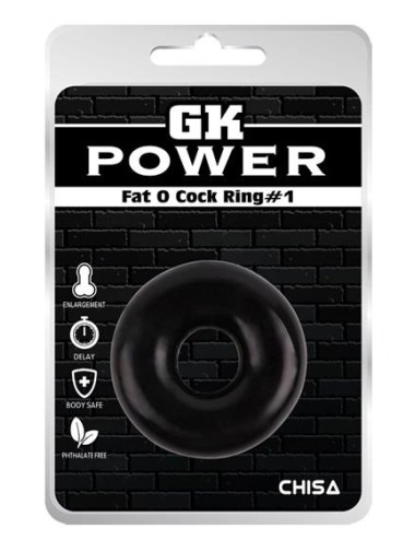 Cockring Fat O Ring N°1 Noir