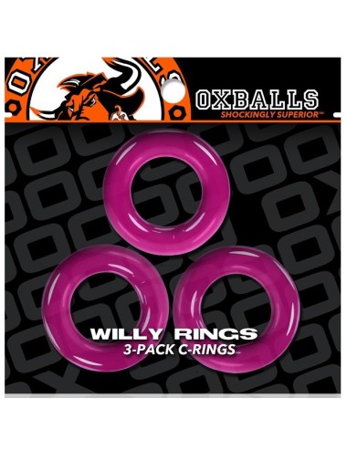 Lot de 3 cockrings Willy...