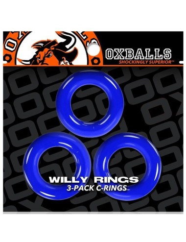 Lot de 3 cockrings Willy...