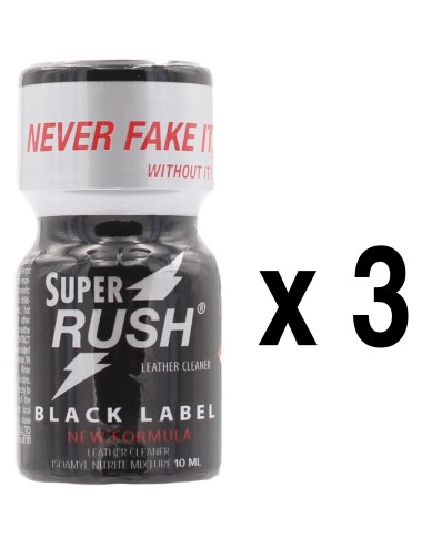 Super Rush Black Label 10ml x3