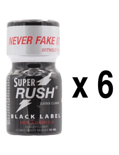 Super Rush Black Label 10ml x6