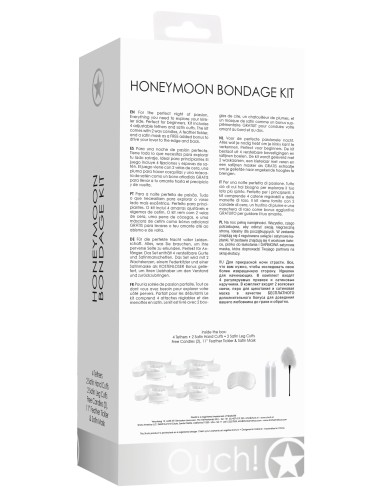 Kit Bondage HoneyMoon Blanc
