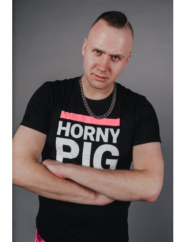 T-shirt Sk8erboy Horny Pig