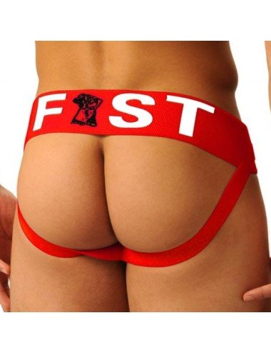 Jockstrap Fist Logo Rouge