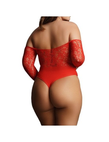 Body CROTCHLESS Rouge