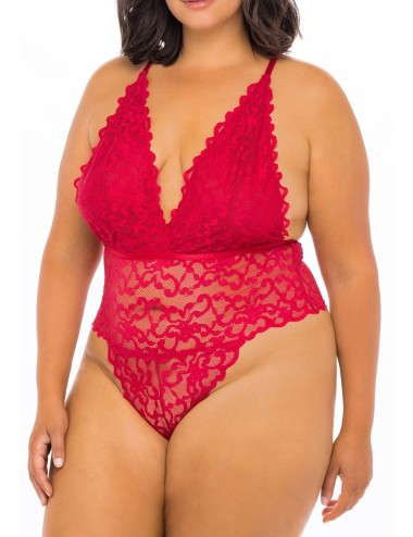 Body Jeana Rouge Grande Taille
