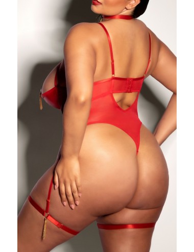 Body Play Rouge Grande taille