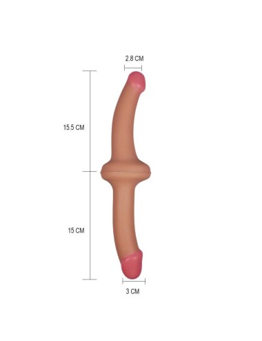 Double Gode Duo Dong 14 x 3cm