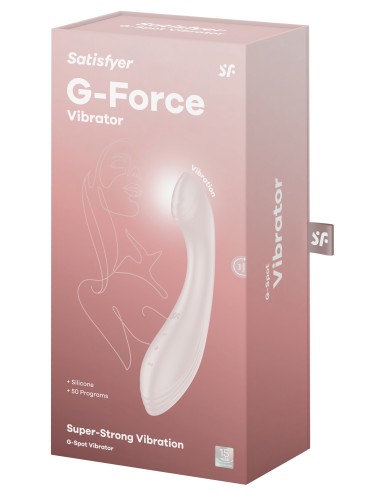 Vibro G-Force 19cm Beige