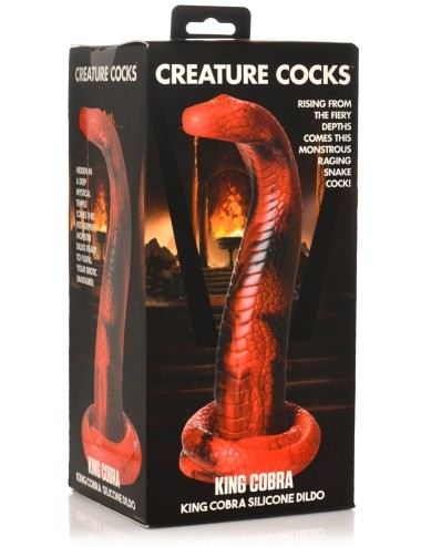 Gode King Cobra 23 x 4.2cm